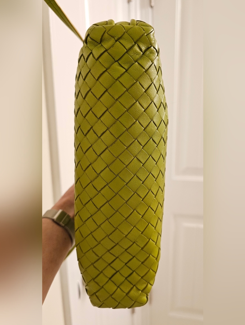 Bottega Green Crossbody Bag - Picture 6 of 12